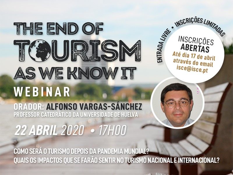 Webinar "The end of Tourism as we know it"