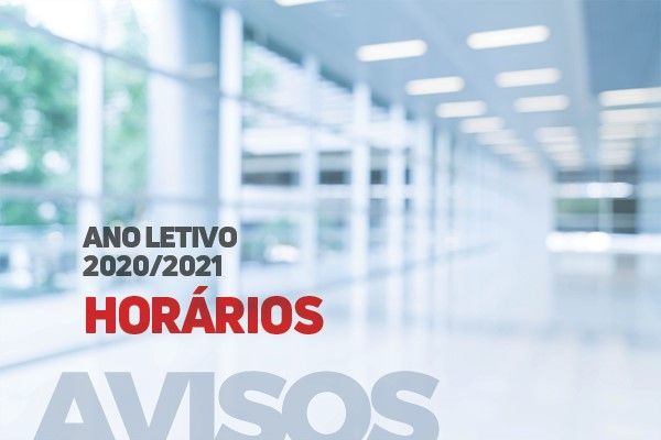 Horários | 2.º Semestre