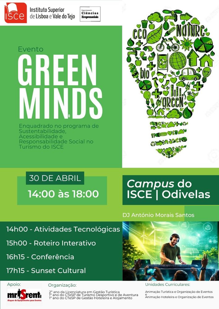  ISCE promove evento sobre Sustentabilidade, Acessibilidade e Responsabilidade Social no Turismo