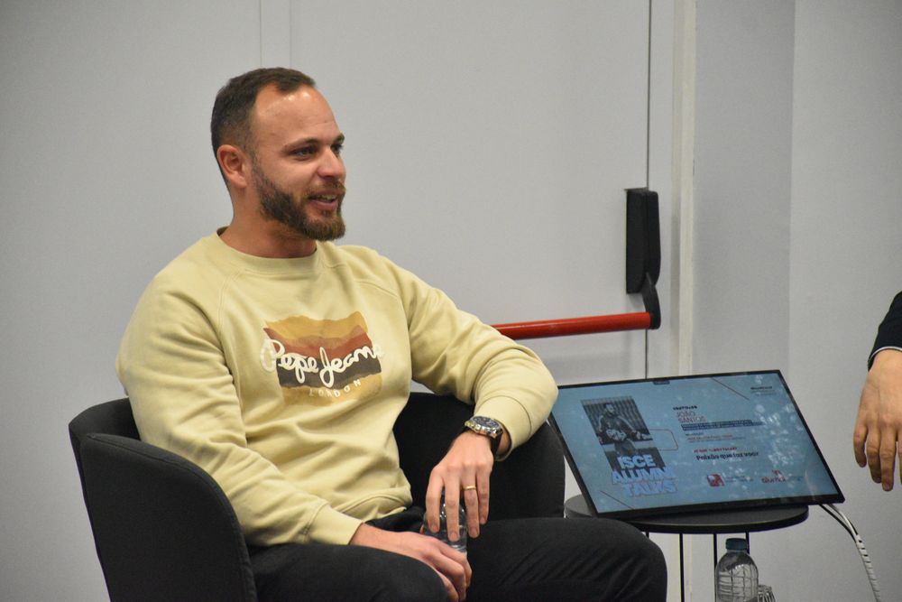 João Santos protagonizou mais uma inspiradora sessão das ISCE Alumni Talks