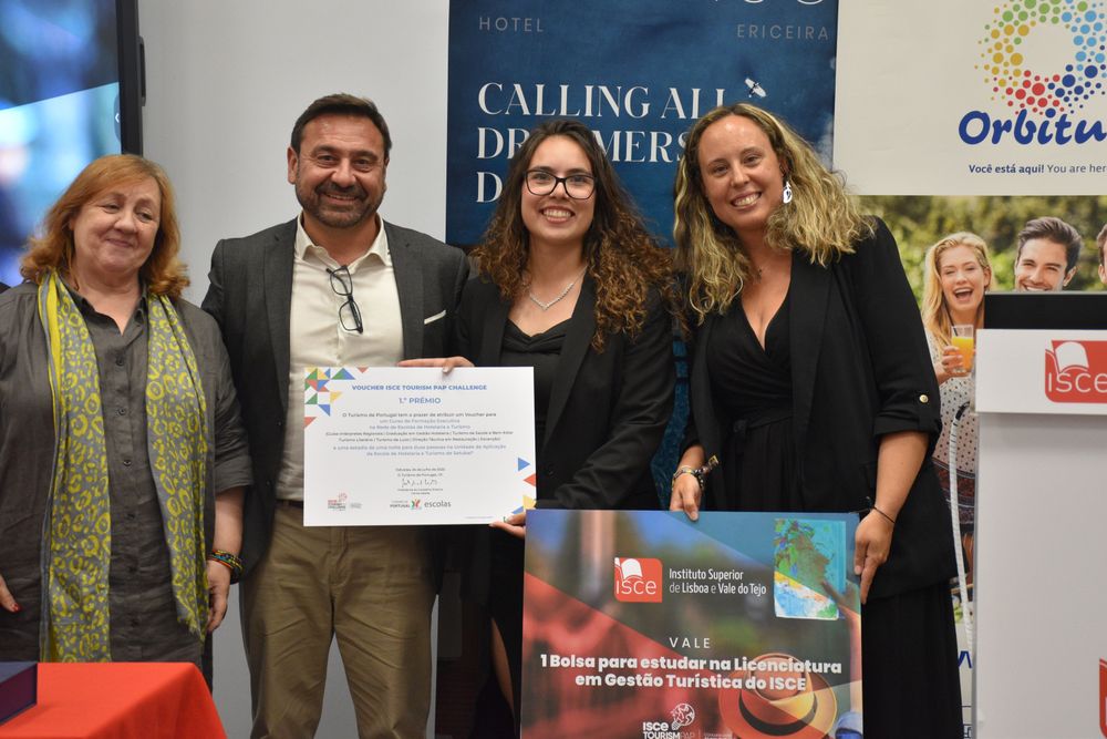 Daniela Pouseiro foi a grande vencedora da 3.ª Edição do ISCE Tourism PAP Challenge