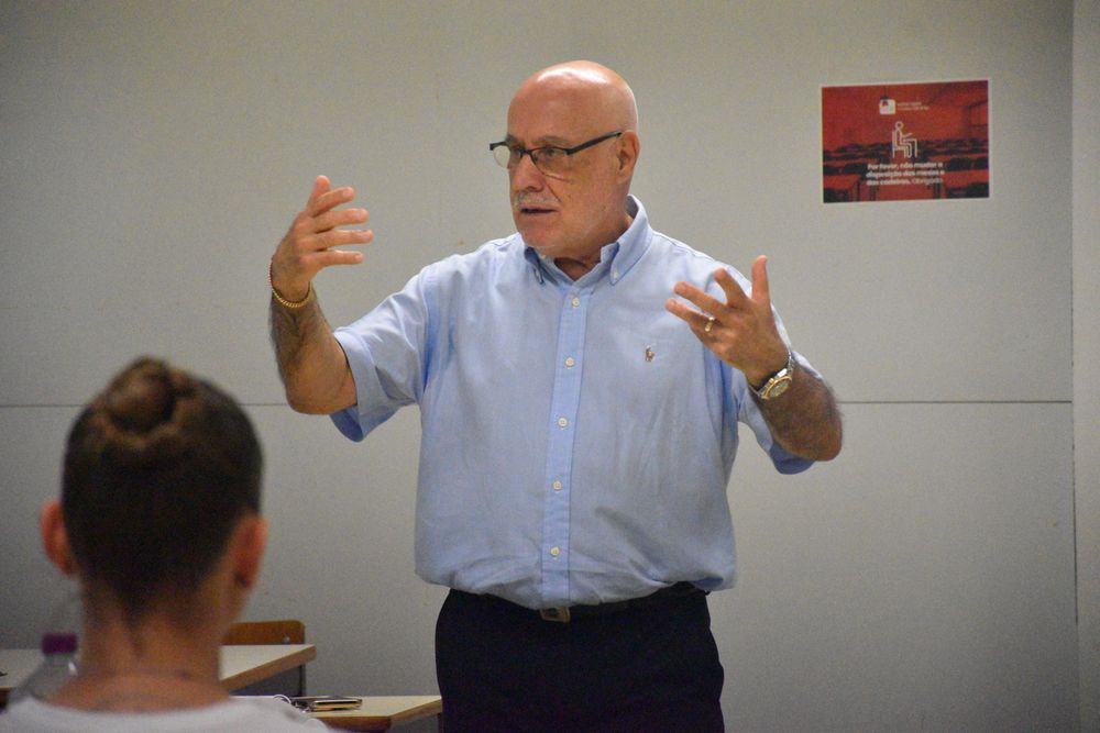 Professor Nelo Vingada dinamizou aula no ISCE