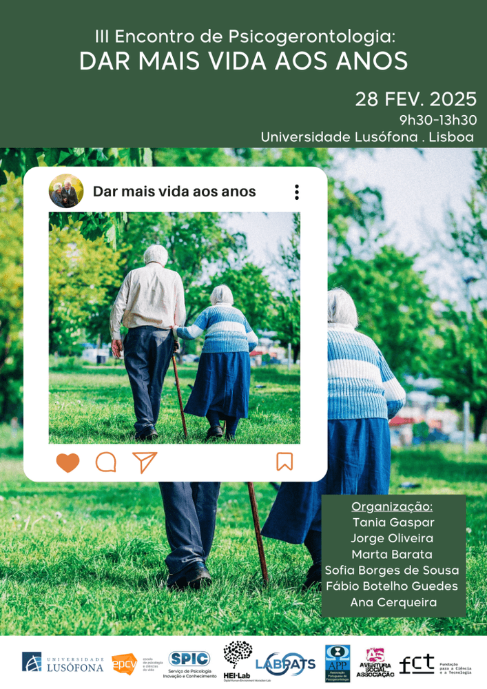 ISCE participa no III Encontro de Psicogerontologia