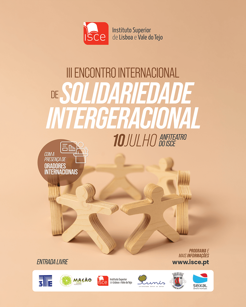 ISCE coorganiza o III Encontro Internacional de Solidariedade Intergeracional
