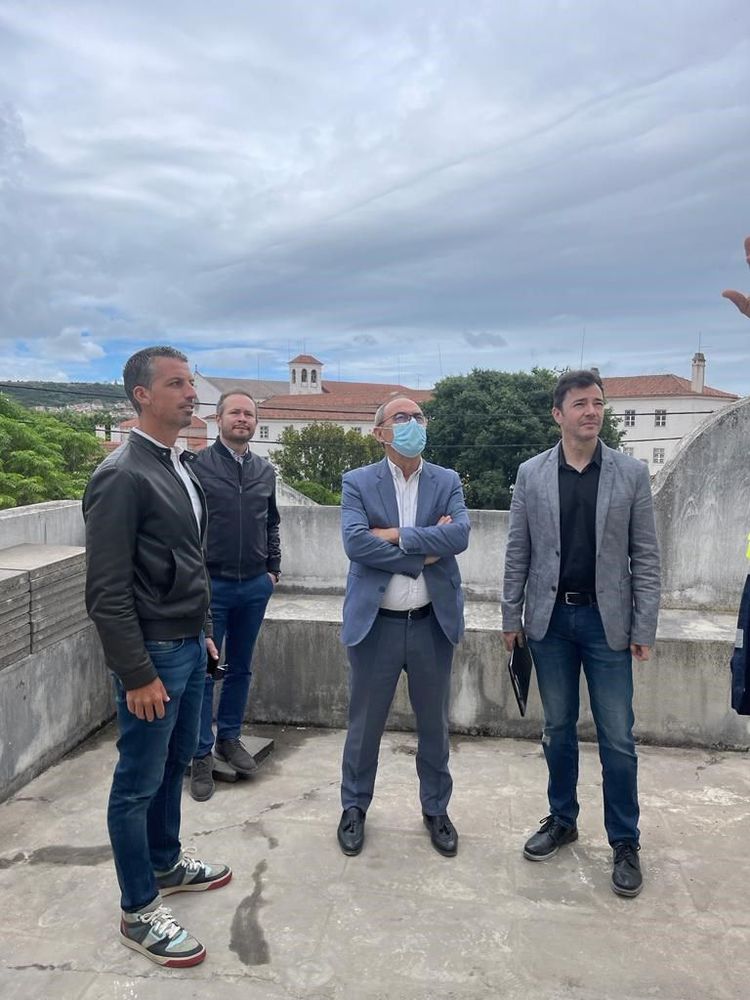 Visita à futura Biblioteca do ISCE