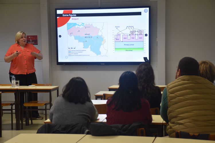 ISCE recebeu visita de docente da Hogeschool VIVES Foto 1