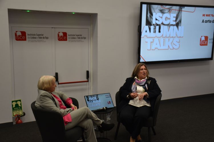 Maria João Pereira inspira na quinta sessão das ISCE Alumni Talks Foto 3