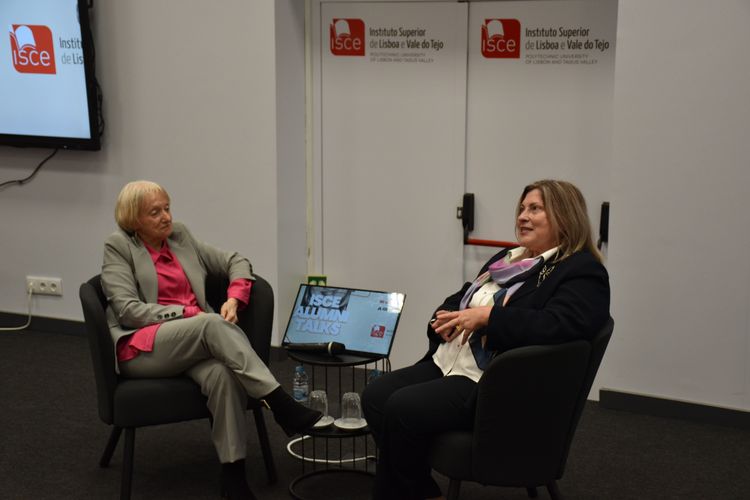 Maria João Pereira inspira na quinta sessão das ISCE Alumni Talks Foto 2