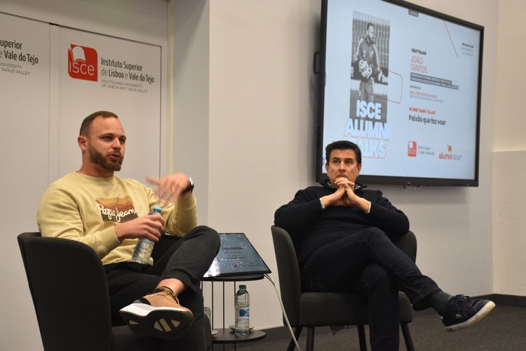 João Santos protagonizou mais uma inspiradora sessão das ISCE Alumni Talks Foto 3