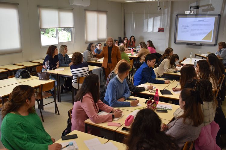 Workshop “Dar a conhecer a realização de um estudo de aula na formação inicial de Educadores de Infância” Foto 5