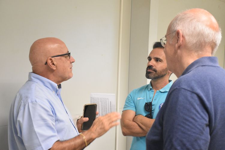 Professor Nelo Vingada dinamizou aula no ISCE Foto 1