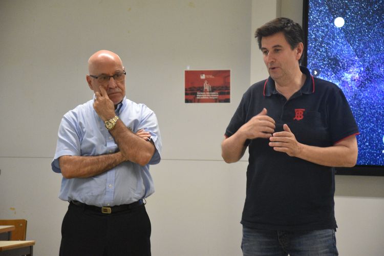 Professor Nelo Vingada dinamizou aula no ISCE Foto 5