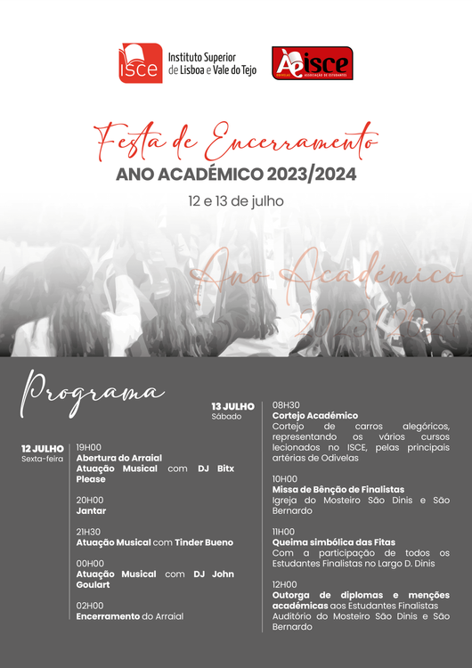 Festa de Encerramento do Ano Académico 2023/2024 — foto 1