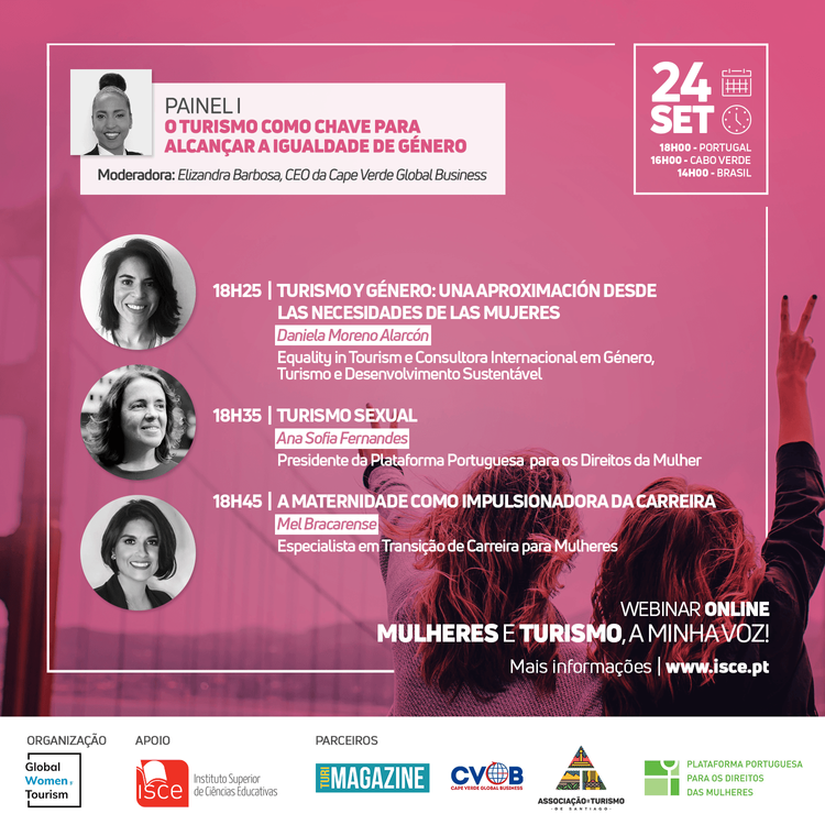Webinar "Mulheres e Turismo, a minha voz!" Foto 12