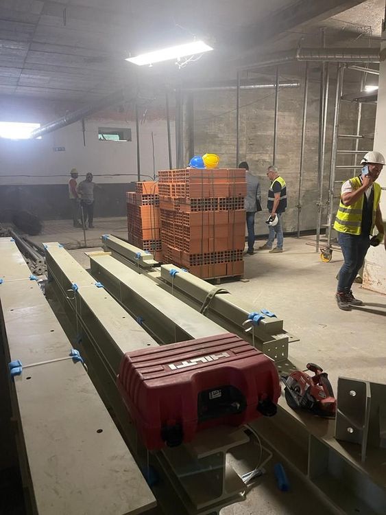 Visita à futura Biblioteca do ISCE Foto 3