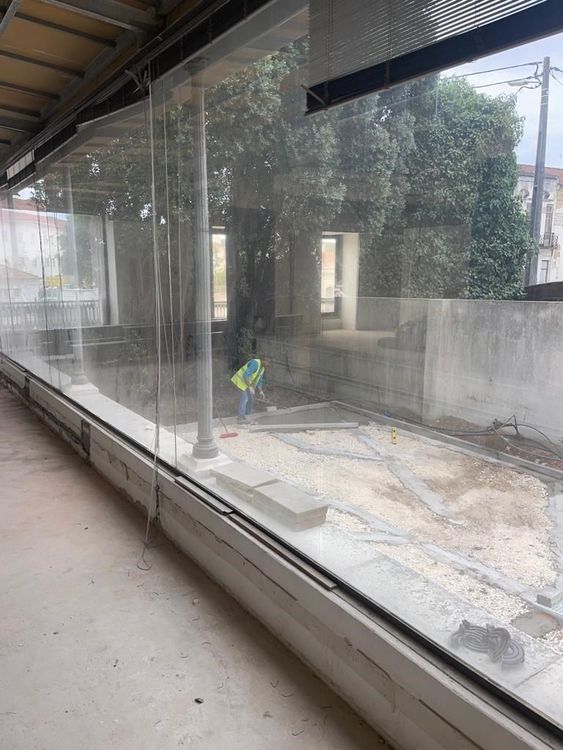 Visita à futura Biblioteca do ISCE Foto 6