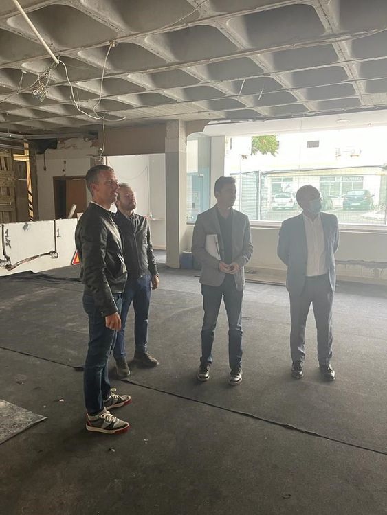 Visita à futura Biblioteca do ISCE Foto 5