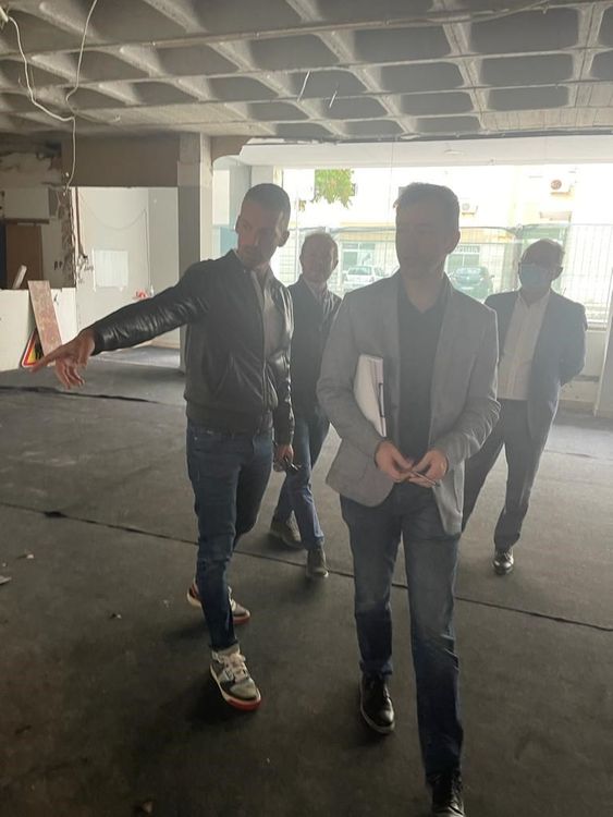 Visita à futura Biblioteca do ISCE Foto 1