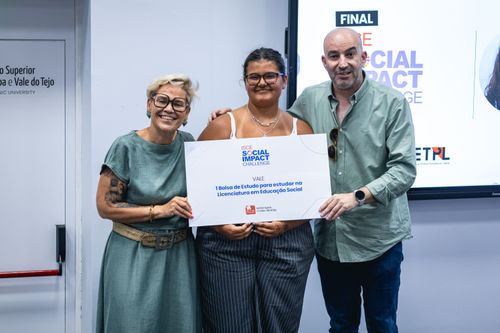 Mafalda Bento foi a grande vencedora da 1.ª Edição do ISCE Social Impact Challenge