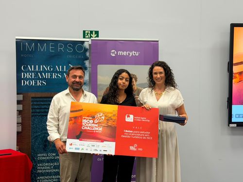 Maria Eduarda Jardim foi a grande vencedora da 4.ª Edição do ISCE Tourism PAP Challenge