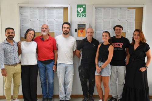 ISCE implementa programa de desfibrilhação automática externa